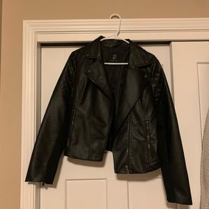 Leather Moto Jacket